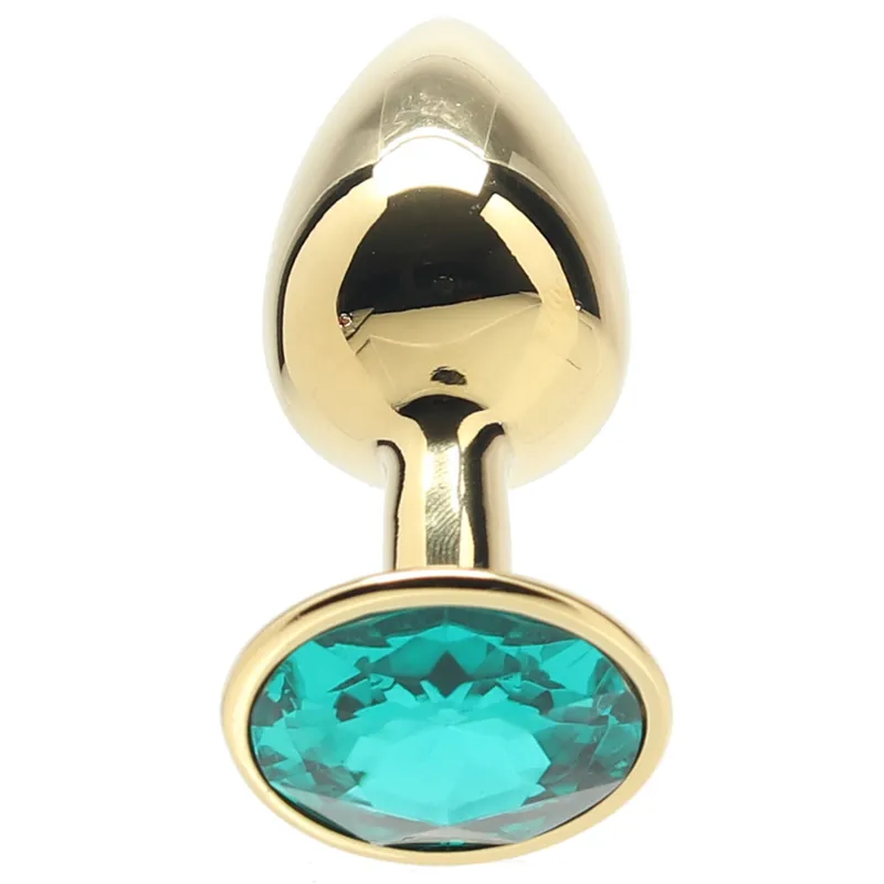 Direct From Factory Ouch!GreenRoundGemGoldPluginSmall