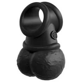 King Cock Elite The Crown Jewels Vibrating Silicone Balls Limited Offer