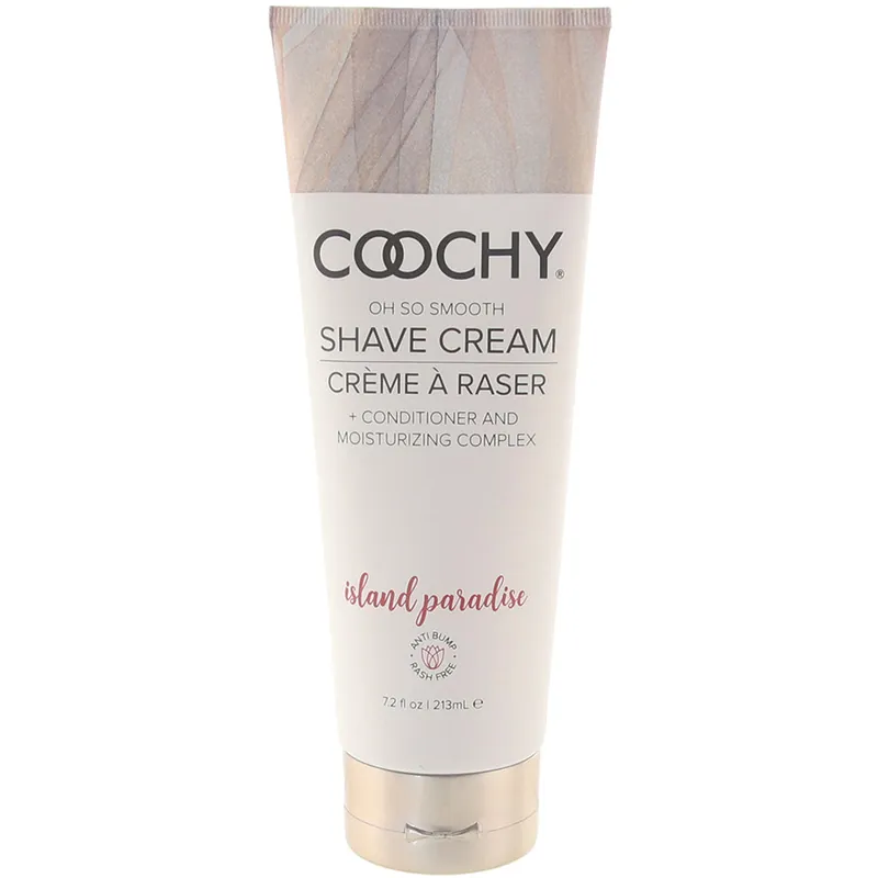 CoochyShaveCream7.2oz/213mlinIslandParadise Markdown
