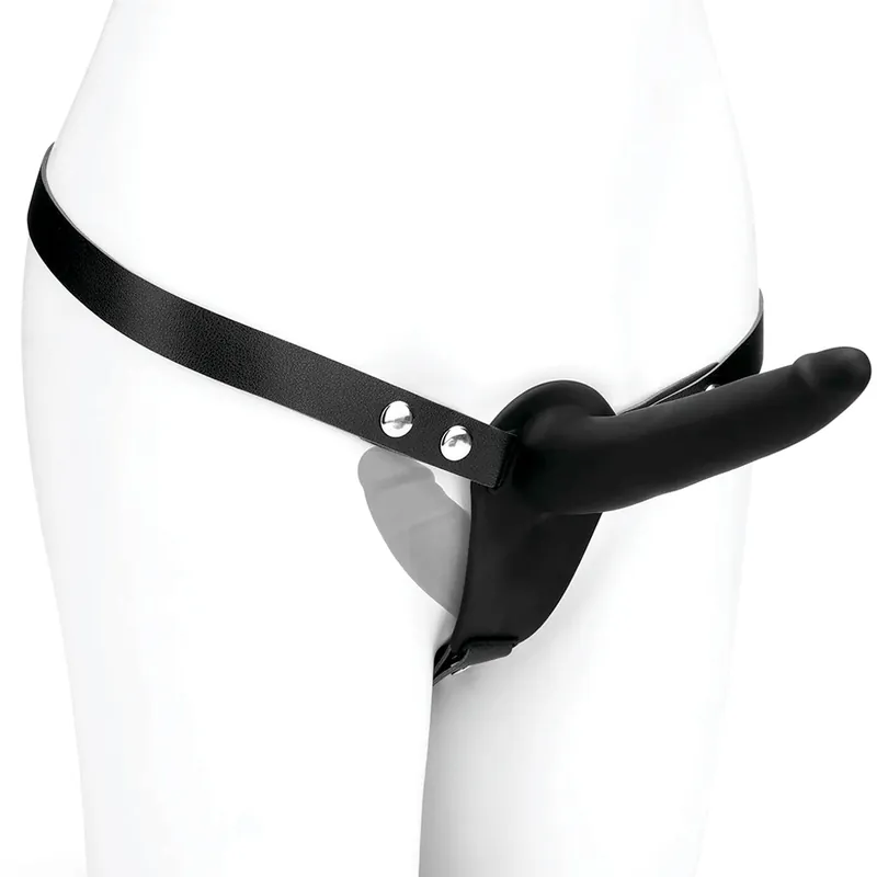Budget LuxFetishSiliconeStrap-OnwithDoubleDildo
