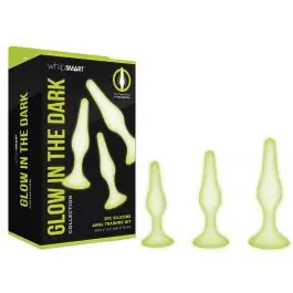 Price Cut WhipSmart - Glow In The Dark 3pc Anal Training Kit