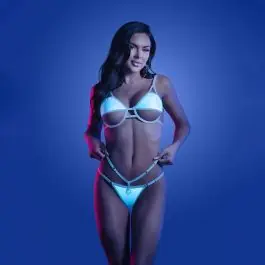 Don’t Miss Out Glow - Prismatic Cutout Bra & Panty