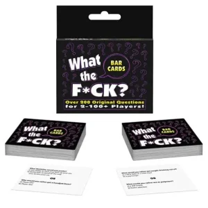 Bulk Order What The Fuck? Bar Cards