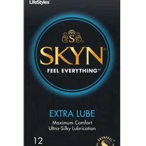 Lifestyles Skyn Extra Lubricated Condoms - Box Of 12 Shop Now