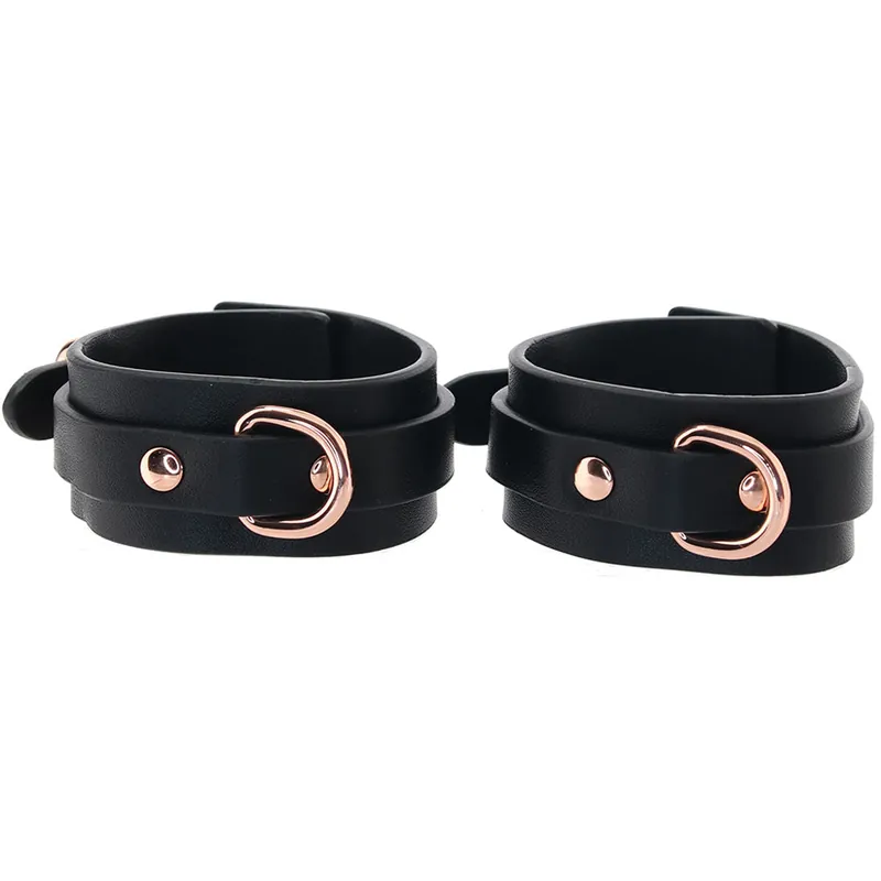BondageCoutureAnkleCuffsinRoseGold Genuine