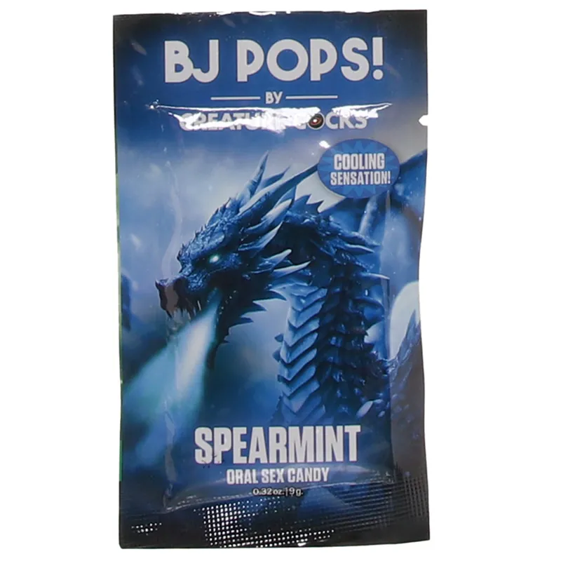 CreatureCocksBJPops!Candy.32oz/90ginSpearmint New Arrival