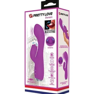Next Day Delivery Pretty Love Gloria Licking Rabbit - Fuchsia