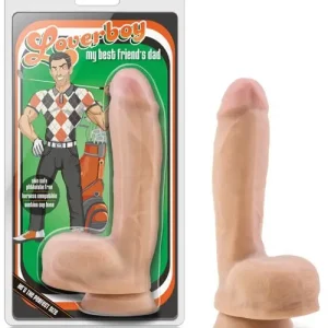 Blush Loverboy My Best Friends Dad with Suction Cup - Beige Worldwide Shipping