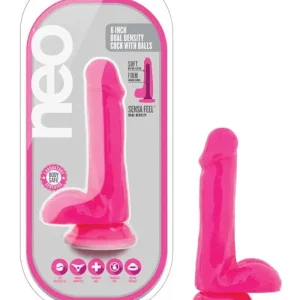 Blush Neo Dual Density Cock with Balls Final Sale