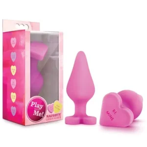 Blush Play With Me Naughty Candy Heart Do Me Now Plug Genuine