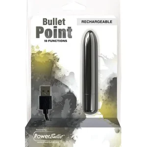 Bullet Point Rechargeable Bullet - 10 Functions Latest