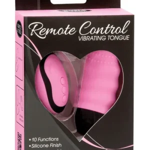 Cheap Powerbullet Remote Control Vibrating Tongue - Pink