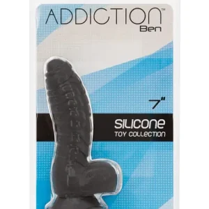 Bargain Addiction Ben 7" Dildo - Black