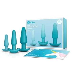 b-Vibe Anal Education Set - Teal Exclusive