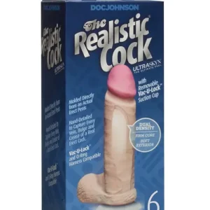 Realistic Ultraskyn Cock with Balls Mega Sale