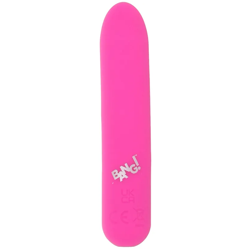 Bang!FlexibleTaperedSiliconeBulletVibeinPink Order Now