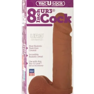 Don’t Miss Out Vac-U-Lock 8" Ultraskyn Cock Attachment