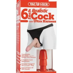 Cheap Ultra Harness 2 Set 3 Realistic Dong & Powder