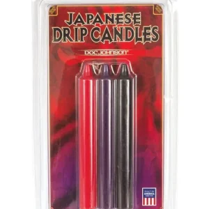 Crafted Japanese Drip Candles - Pack Of 3