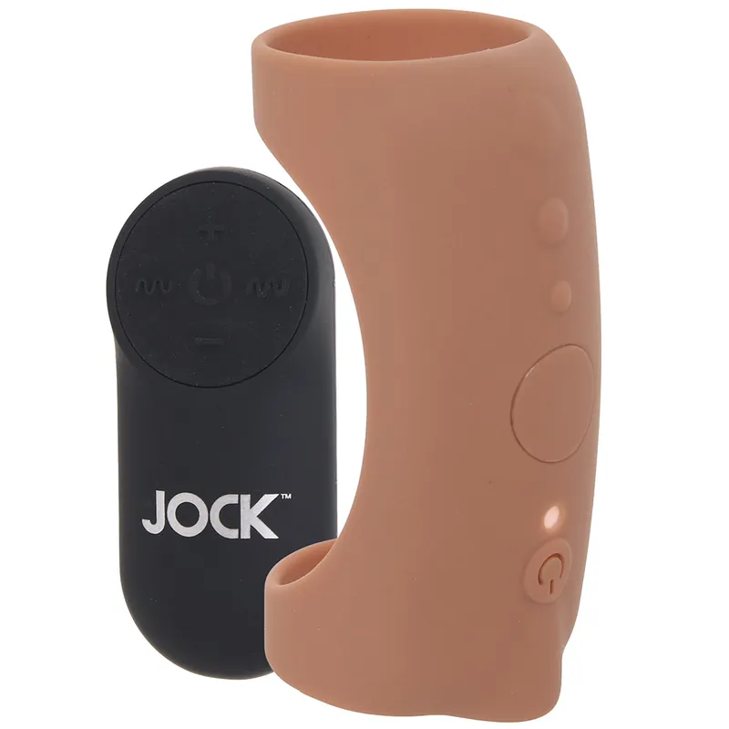 Buy Direct JockVibratingSiliconePenisSleeveinTan