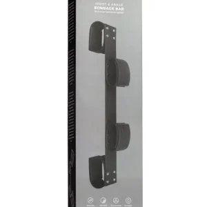 Easy Toys Wrist & Ankle Bondage Bar - Black New Arrival