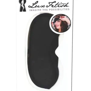Handmade Lux Fetish Peek A Boo Love Mask - Black