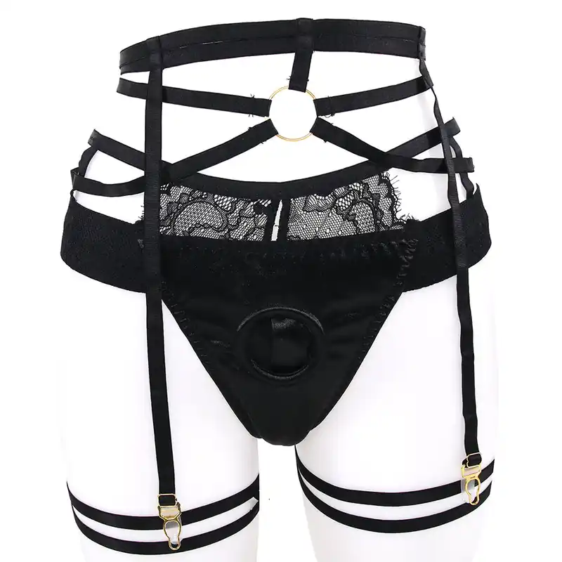 BedroomBlissBellePantyHarness&GarterinMedium Warranty Included
