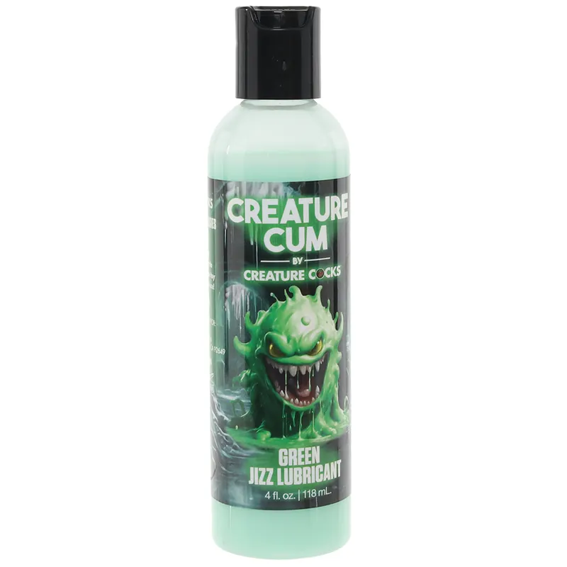 Best Seller CreatureCumWater-BasedGreenLubein4oz/118ml