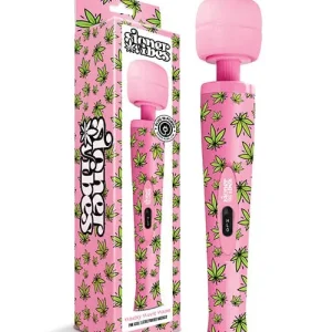 Special Offer Stoner Vibes Wacky Weed Wand Massager - Pink Kush