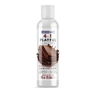 Swiss Navy 4 In 1 Flavors Direct From Manufacturer