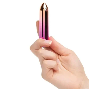 Budget Nu Sensuelle Aluminum Point Rechargeable Bullet - Multicolor