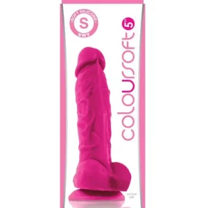 Coloursoft 5" Silicone Soft Dildo Price Cut