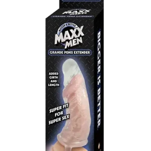 Discount Maxx Men Grand Penis Sleeve - Clear