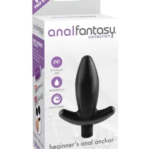 Anal Fantasy Collection Beginners Anal Anchor - Black Professional Grade