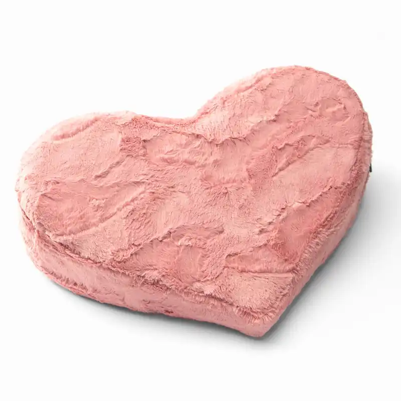LiberatorFauxFurHeartWedge Free Returns