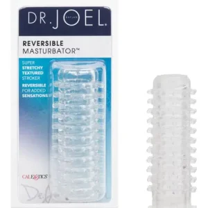 Dr. Joel Kaplan Reversible Masturbator - Clear Express Delivery
