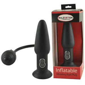 Wholesale Malesation Vibrating Inflatable Butt Plug
