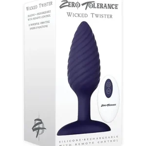 Editor’s Pick Zero Tolerance Wicked Twister Anal Rechargeable - Purple