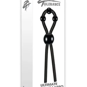 Zero Tolerance Ultimate Lasso Cock Ring - Black Holiday Sale