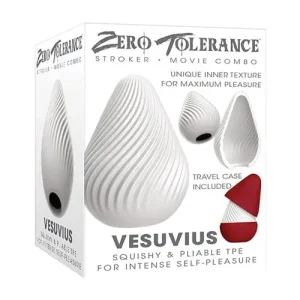 Best Price Zero Tolerance Vesuvias Stroker - White