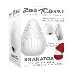 Zero Tolerance Krakatoa Stroker - White Fresh Stock