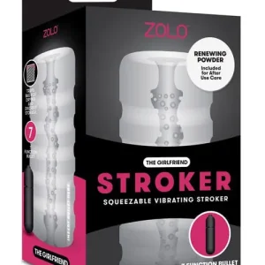 ZOLO Girlfriend Squeezable Vibrating Stroker Latest