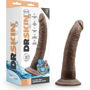 Bargain Blush Dr. Skin Glide 7.5" Self Lubricating Dildo