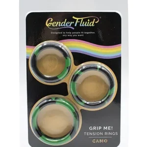 Certified Gender Fluid Grip Me! Tension Ring Set