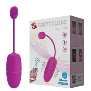 Worldwide Shipping Pretty Love Nymph App-enabled Egg - Fuchsia