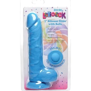 Curve Novelties Lollicock 7" Silicone Dildo with Balls Exclusive
