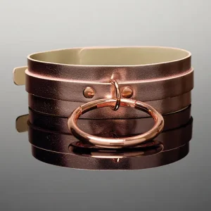 Pleasure Collection Adjustable Collar - Rose Gold Affordable