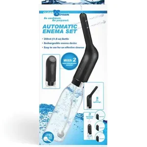 Certified NO ETA Automatic Enema Set with 2 Nozzles - 350 ml