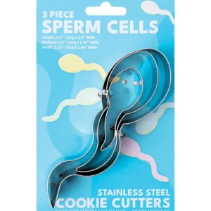 Cookie Cutter Sets - 3 pc Sperm Authentic