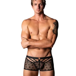 Hot Picks Love Star Short with Ring - Black